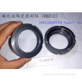 Reaction bonded silicon carbide ceramic seal ring